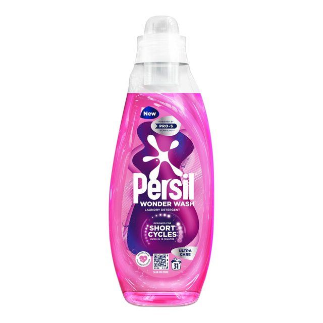 Persil Wonder Wash Ultra Care Laundry Detergent 31 Wash   837ml