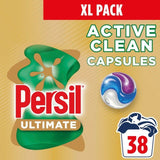 Persil Ultimate Active Clean Laundry Washing Capsules   38 per pack GOODS M&S   