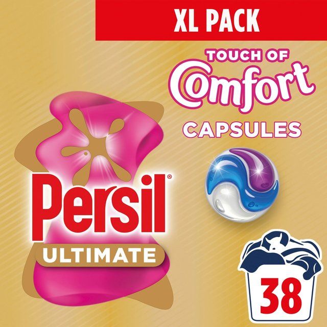 Persil Ultimate Touch of Comfort Laundry Washing Capsules   38 per pack