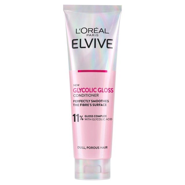 L'Oreal Paris Elvive Glycolic Gloss Conditioner for Dull Porous Hair 150ml   150ml GOODS M&S   