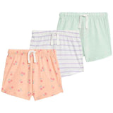 M&S Cotton 3pk Patterned Shorts 2-3Y    3 per pack GOODS M&S   