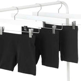 M&S Girls Cotton Rich Plain Shorts 3 Pack 2-7 Years Black GOODS M&S   