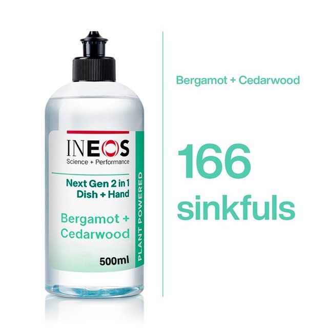 INEOS Washing Up Liquid Bergamot + Cedarwood   500ml