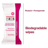 INEOS Antibac Multi-Room Surface Wipes Rhubarb + Pomegranate   60 per pack