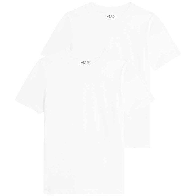 M&S Unisex T-Shirt 3-14 Years White