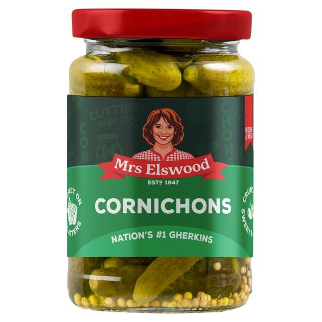 Mrs Elswood Cornichons   215g GOODS M&S   