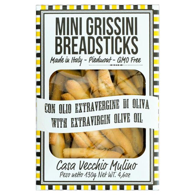 Vecchio Mulino Mini Grissini with Olive Oil   130g