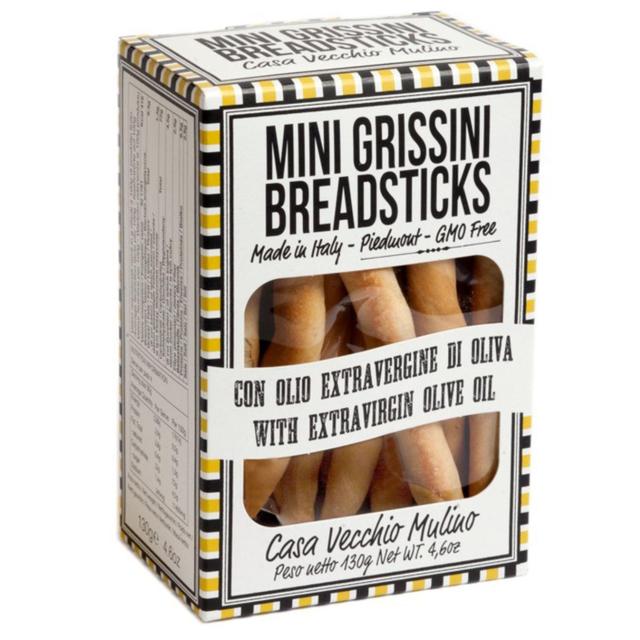 Vecchio Mulino Mini Grissini with Olive Oil   130g