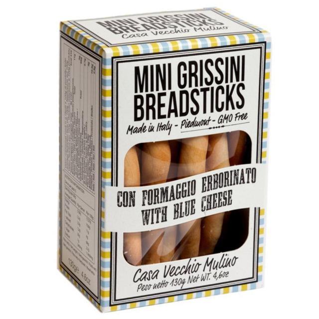 Vecchio Mulino Mini Grissini with Cheese   130g