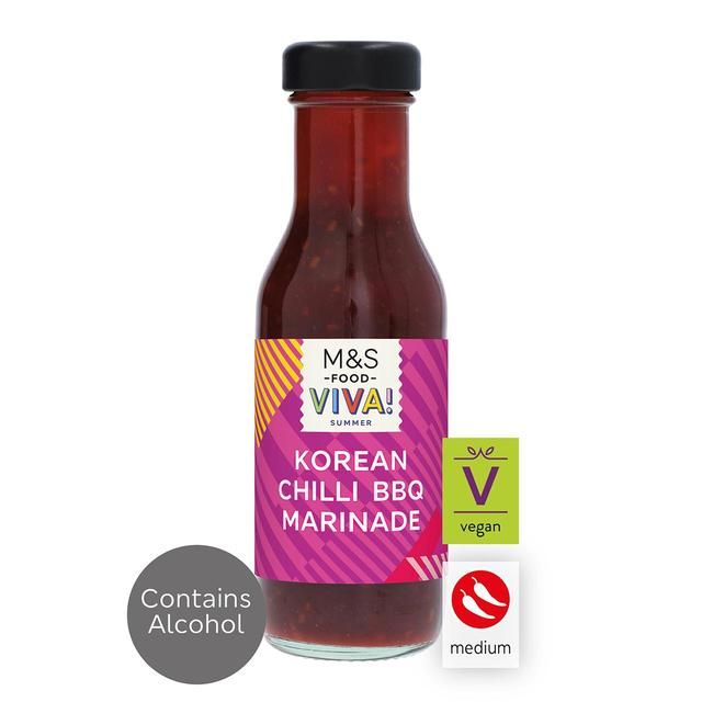 M&S VIVA Korean Chilli BBQ Marinade   300g