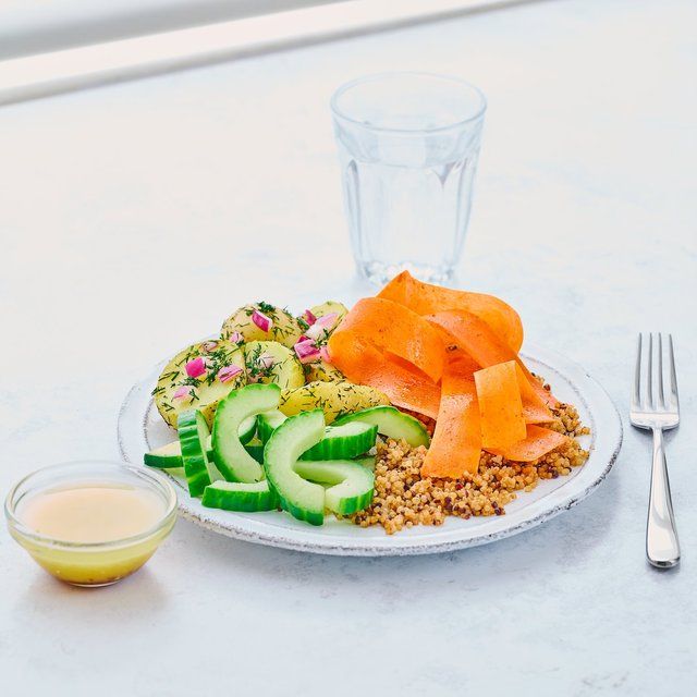 Pollen + Grace Scandi Carrot Lox + Dill Potato Salad Bowl   275g