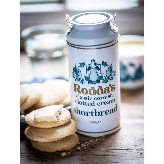 Rodda's Cornish Clotted Cream Shortbread Biscuit Tin   200g GOODS M&S   