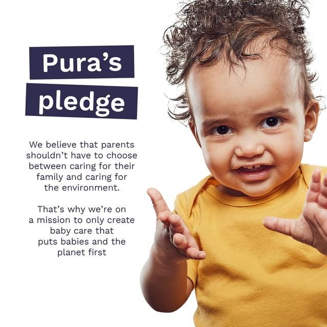 Pura Plastic Free Baby Wipes 12 x 60pk   12 x 60 per pack GOODS M&S   