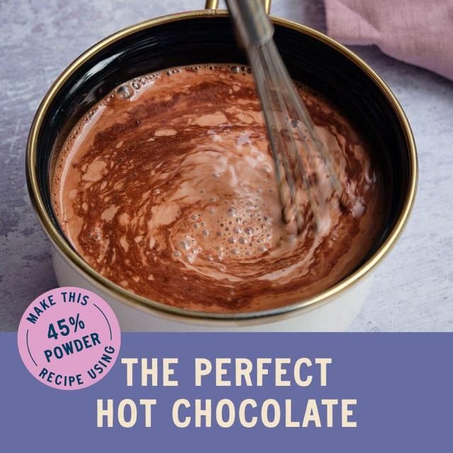 Islands Chocolate 45% Hot Chocolate Powder   200g