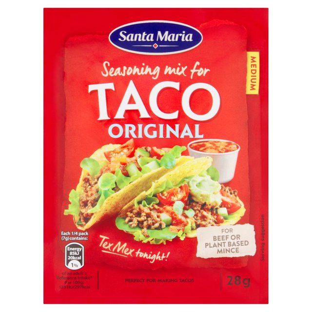 Santa Maria Taco Seasoning Mix New   28g GOODS M&S   