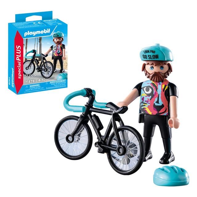 Playmobil 71478 Special Plus Road Cyclist Paul