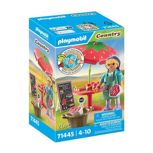 Playmobil 71445 Country Homemade Strawberry Jam Stall GOODS M&S   