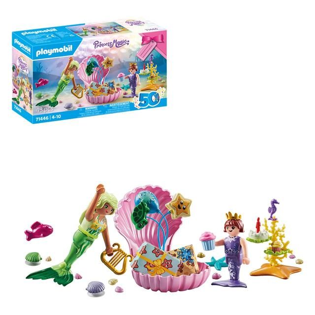 Playmobil 71446 Princess Magic Mermaid's Birthday Party Gift Set GOODS M&S   