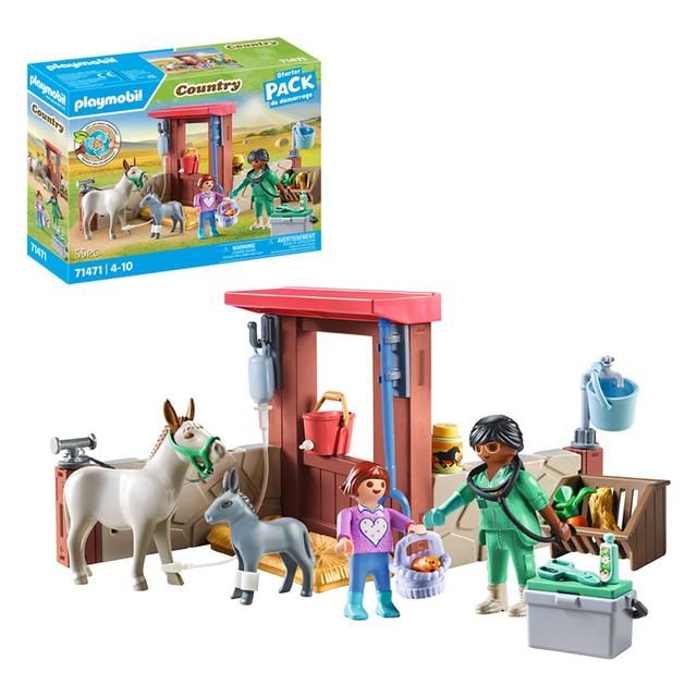 Playmobil 71471 Country Farmyard Veterinarian Starter Pack GOODS M&S   