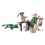 PLAYMOBIL 71473 Pirates Pirate with Alligator Starter Pack GOODS M&S   