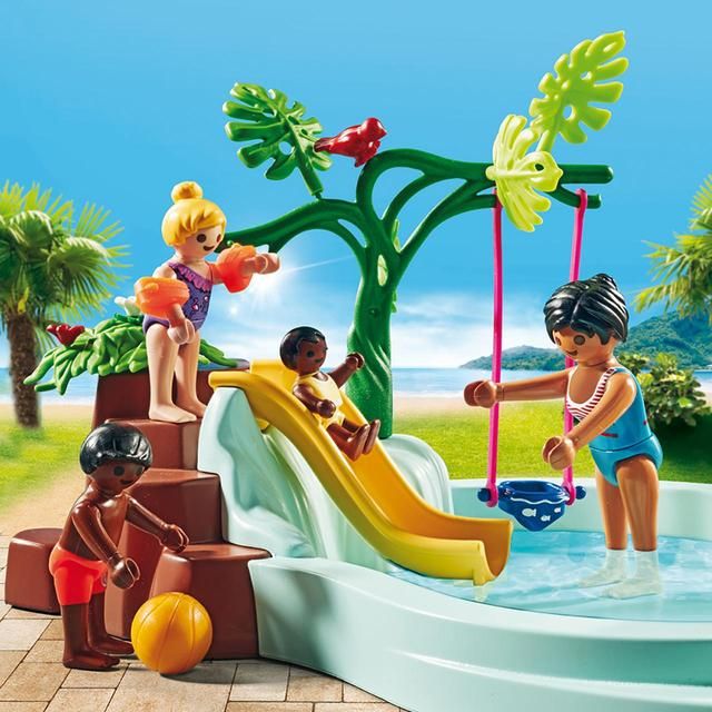 PLAYMOBIL 71529 My Life Children's Pool with Whirlpool Promo Pack GOODS M&S   