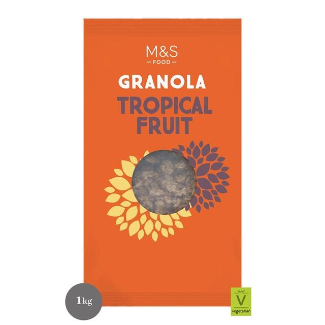 M&S Tropical Fruit Granola   1kg