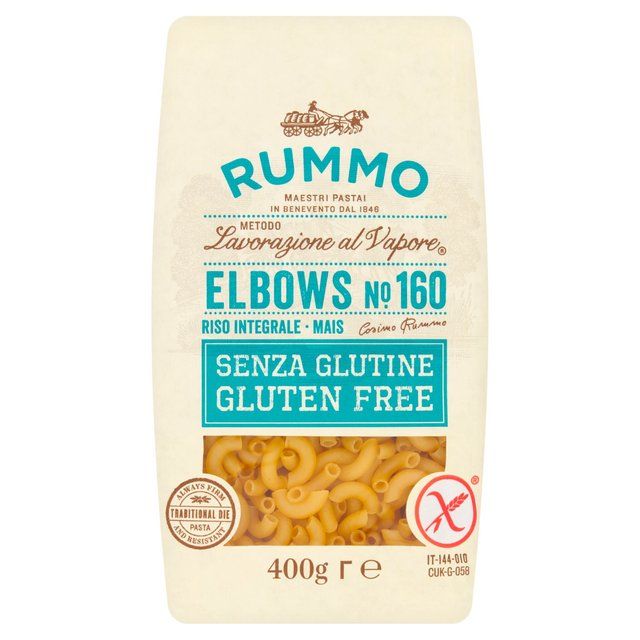 Rummo Gluten Free Macaroni Elbows No.160   400g