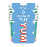 M&S Green Paper Dessert Tubs   8 per pack GOODS M&S   