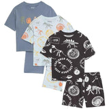 M&S Roar Shorties 3 Pack 2-7 Years Carbon GOODS M&S   