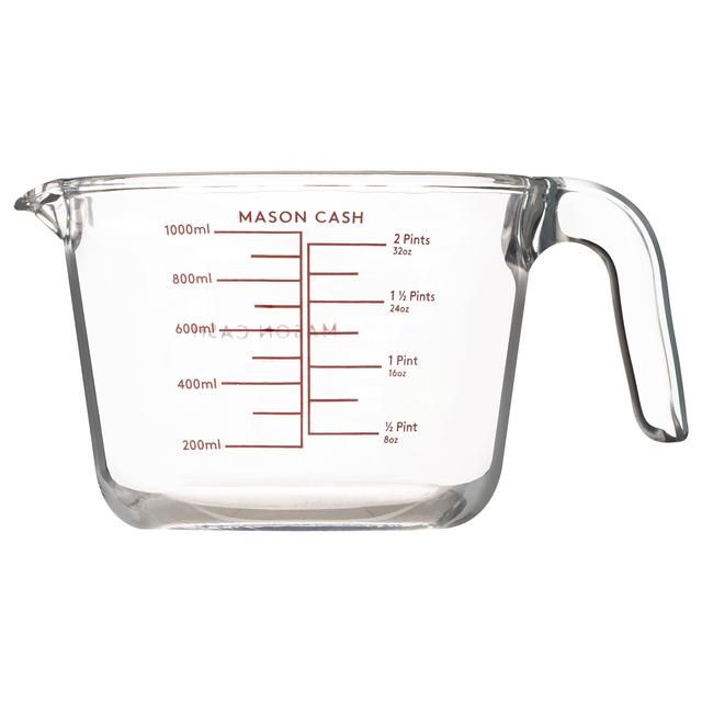 Mason Cash Classic Collection Glass Measuring Jug 1L GOODS M&S   