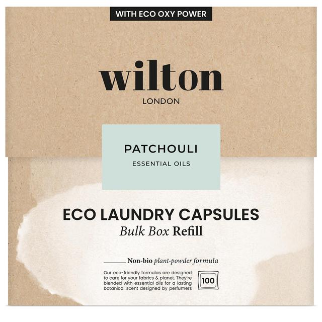 Wilton London Patchouli Laundry Capsules   100 per pack