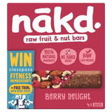 nakd. Berry Delight Fruit & Nut Bars Multipack   4 x 35g GOODS M&S   