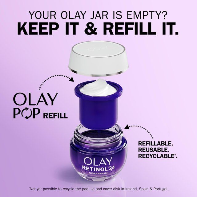 Olay Retinol 24 Night Cream Refill   50ml GOODS M&S   