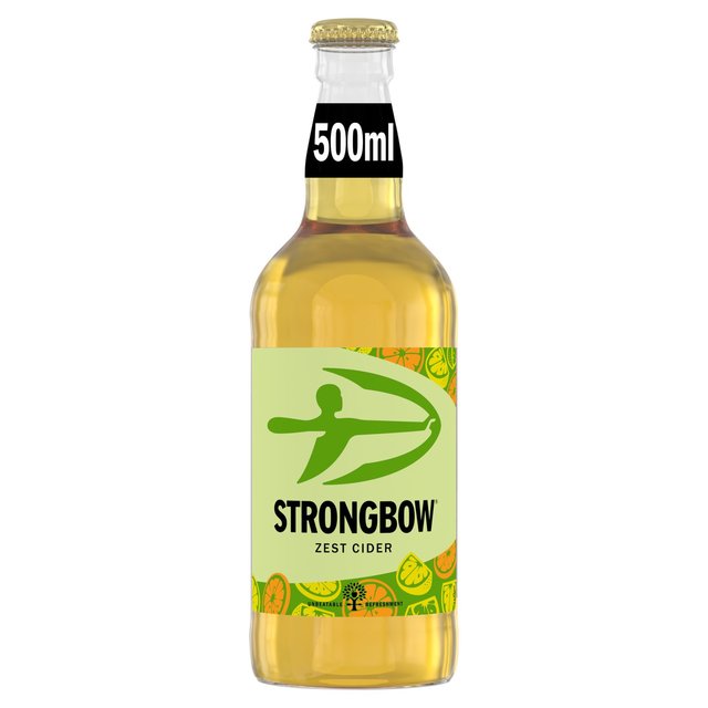 Strongbow Zest Cider Bottle   500ml GOODS M&S   