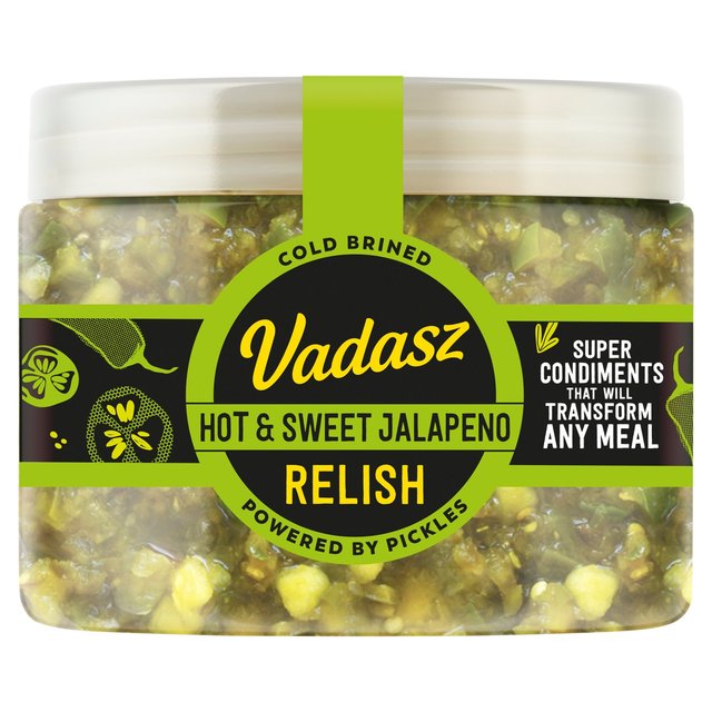 Vadasz Hot & Sweet Jalapeno Relish   400g