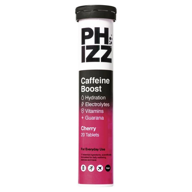 Phizz Caffeine 3-in-1 Hydration Electrolytes and Vitamins Effervescent   20 per pack