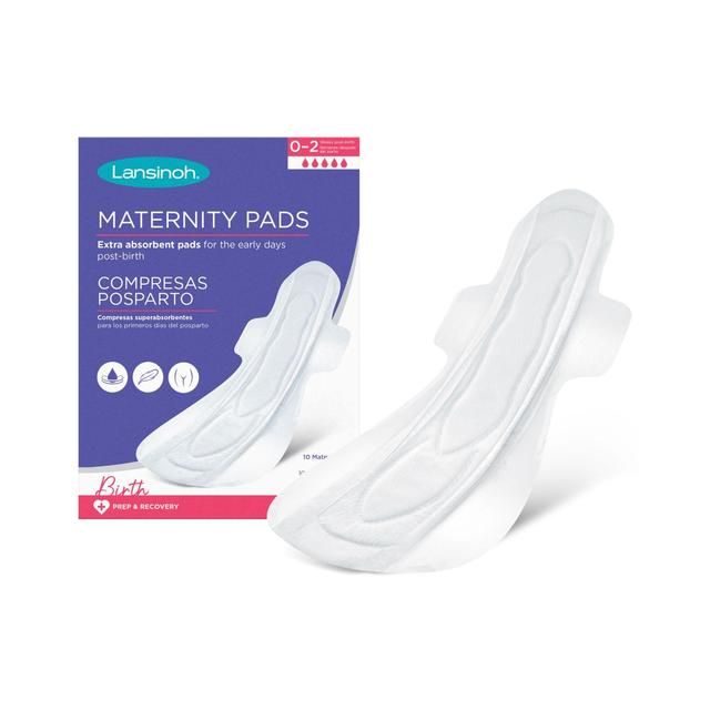 Lansinoh Extra Absorbent Maternity Pads   10 per pack