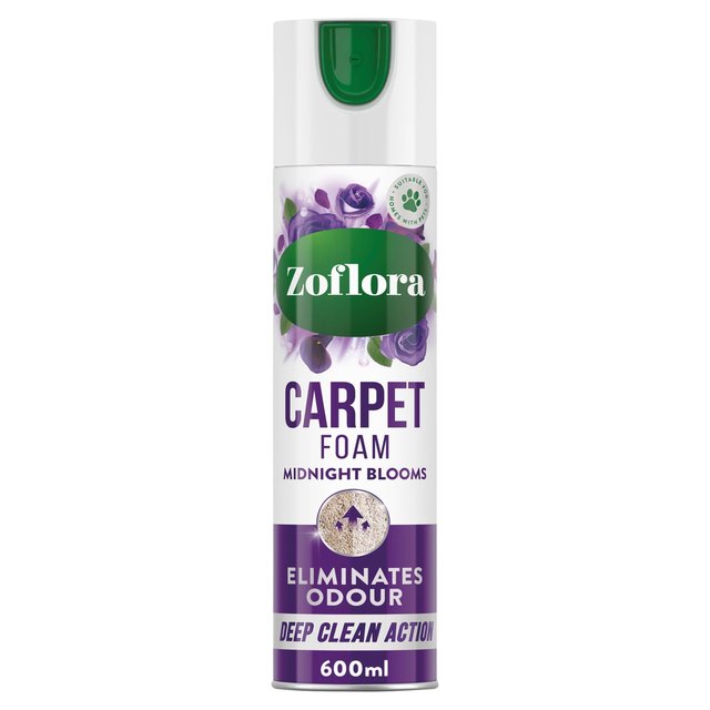 Zoflora Midnight Blooms Carpet Fresh & Care Foam   600ml