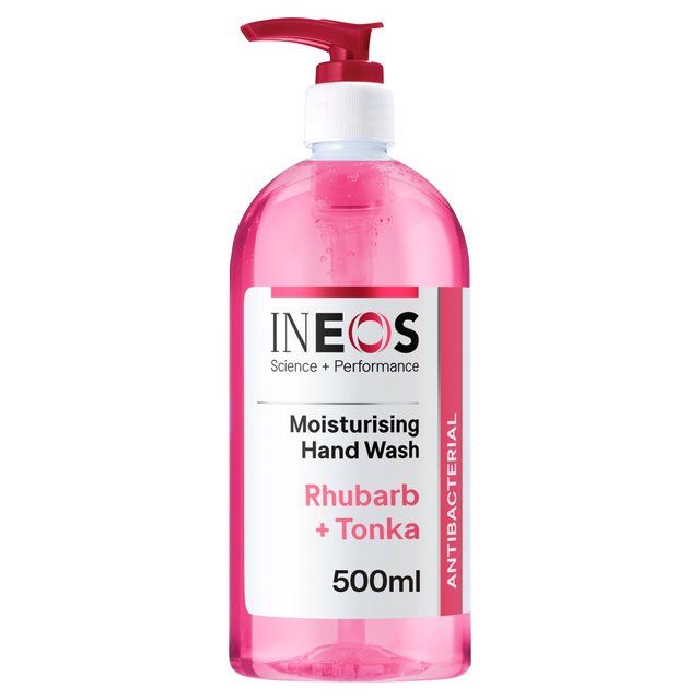 INEOS Moisturising Hand Wash Rhubarb & Tonka   500ml