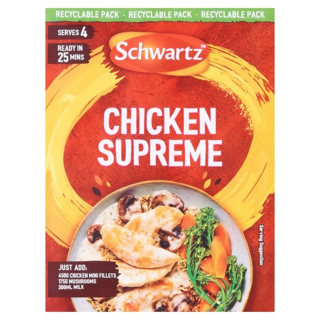 Schwartz Chicken Supreme Recipe Mix   28g GOODS M&S   