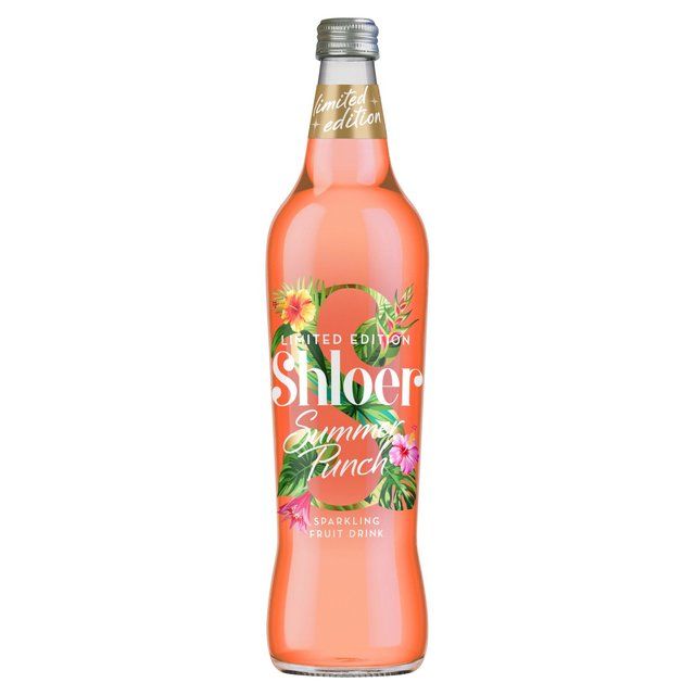 Shloer Summer Punch Sparkling Grape Drink   750ml