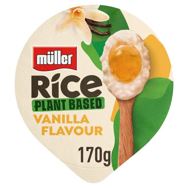 Muller Rice Plant Based Vanilla Yogurt   170g