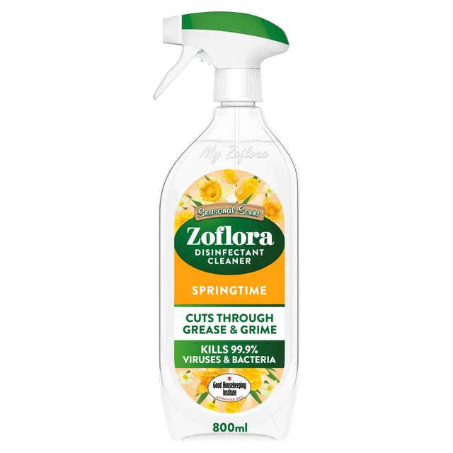 Zoflora Springtime Disinfectant Trigger Spray   800ml