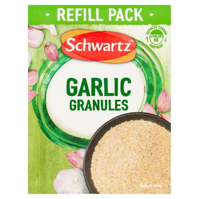 Schwartz Garlic Granules Refill Pack   40g GOODS M&S   