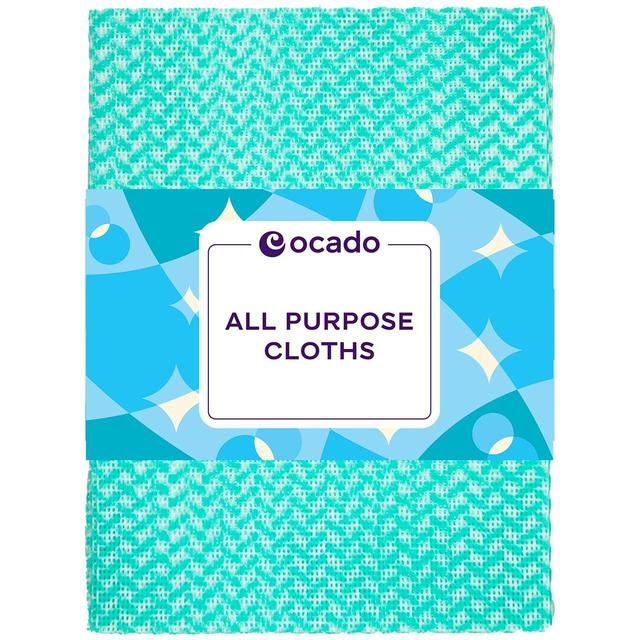 Ocado 10 All Purpose Cloths   10 per pack