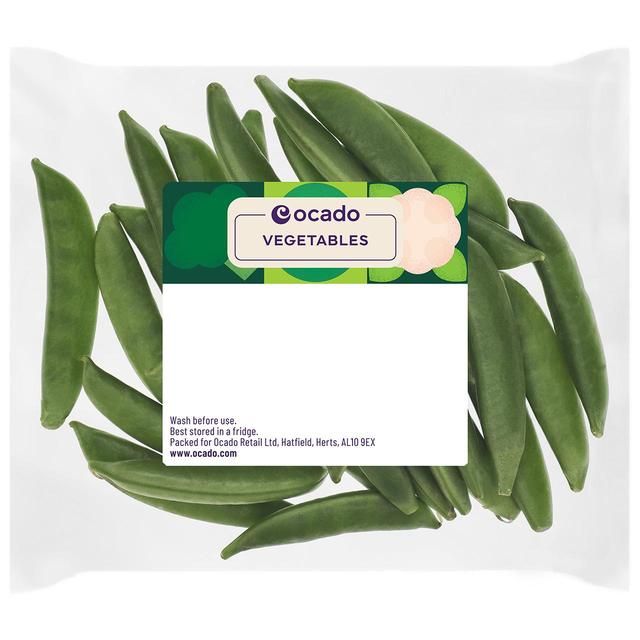 Ocado Trimmed Sugar Snap Peas   150g