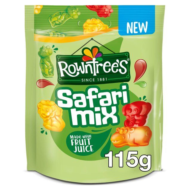 Rowntrees Safari Mix Pouch   115g