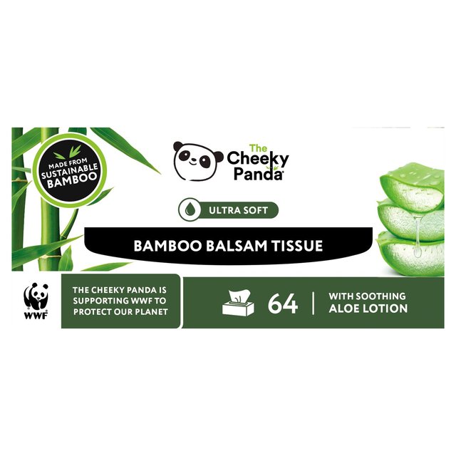 The Cheeky Panda Sustainable Bamboo Balsam Tissue   64 per pack