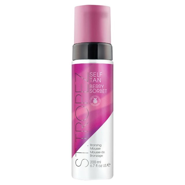 St.Tropez Self Tan Berry Sorbet Mousse   200ml GOODS M&S   