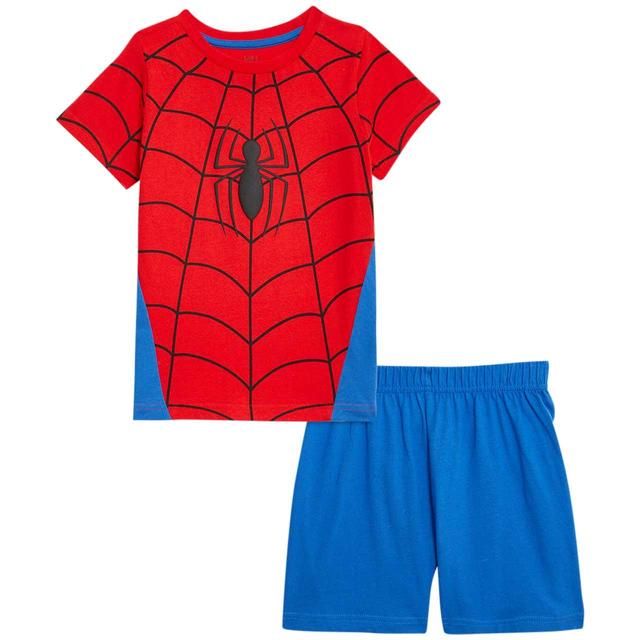 M&S Spiderman Dress Up Shorties 2-7 Years Red